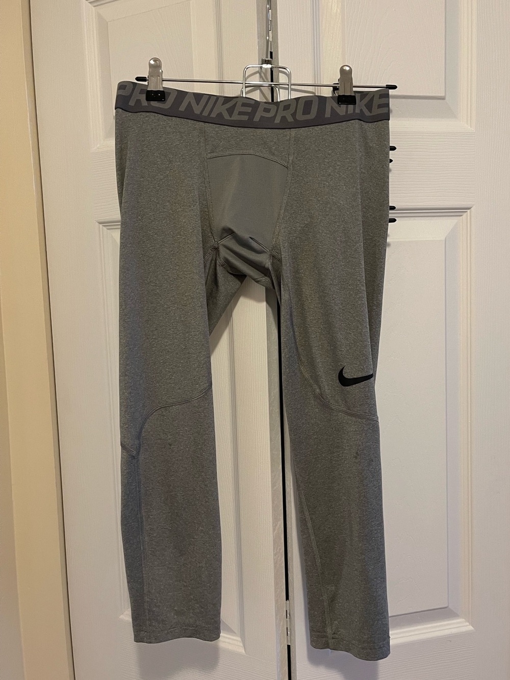 Nike Pro Gray Compression Leggings